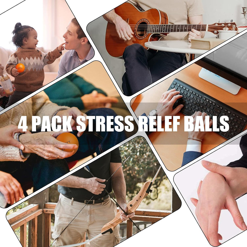 KDG stress ball close-up showing quotes to inspire study sessions