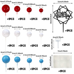 KDPATFAV cupcake toppers create colorful, theme-consistent desserts