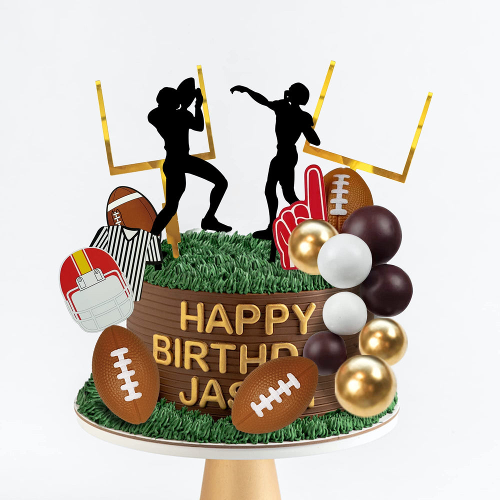 KDPATFAV white ball cake topper for clean cake accents