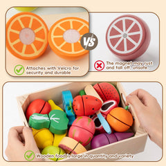 KDSFT cutting board and knives enable safe slicing role-play experiences.