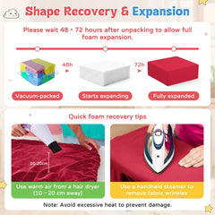 KEALIANA multi shape foam blocks designed for stacking and sorting