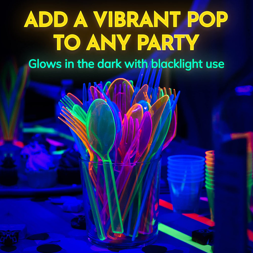 kedudes neon napkins add bold color and easy cleanup at glow parties