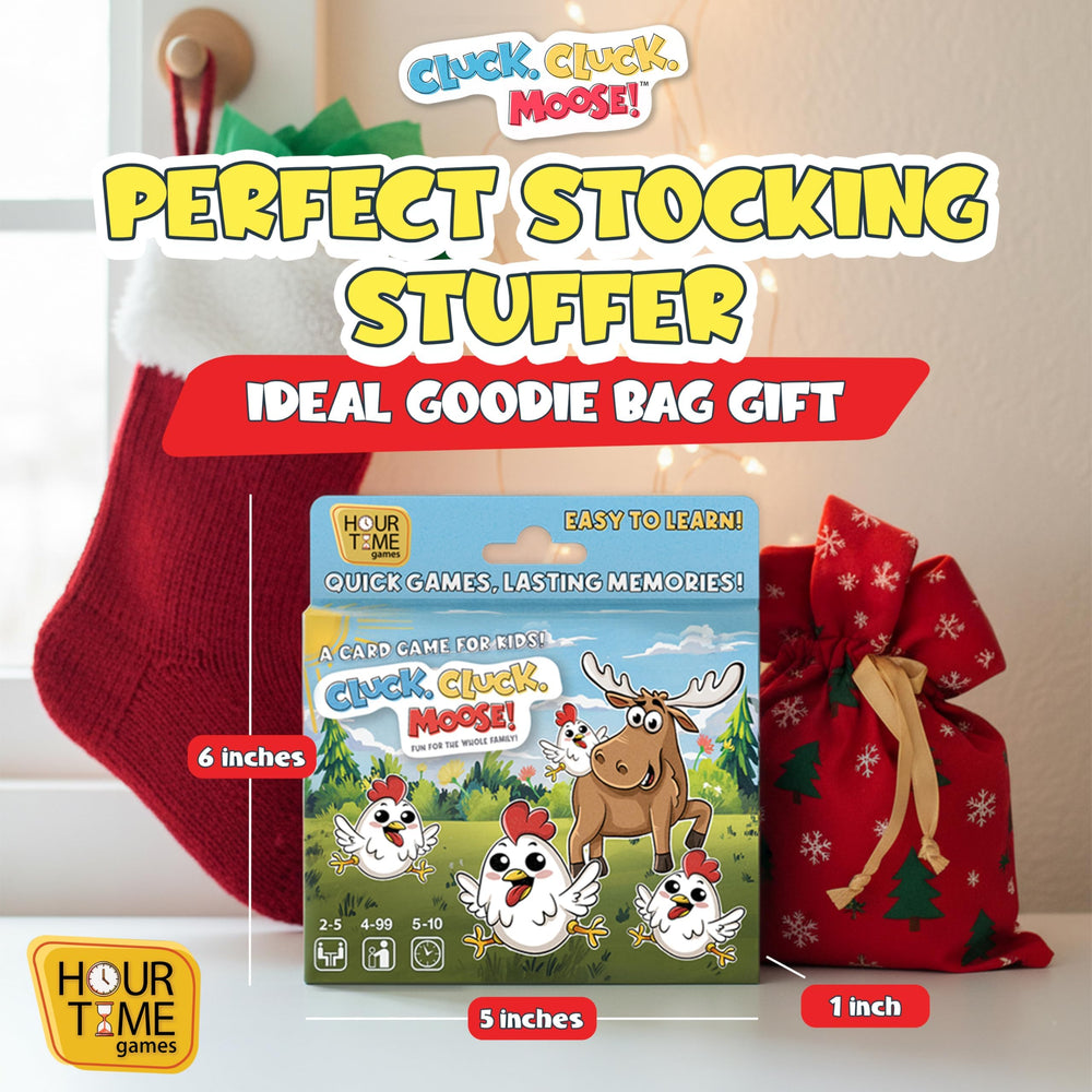 Keeper Chaos Cluck Cluck Moose family game night setup