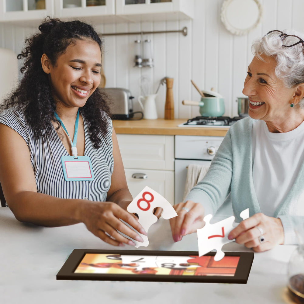 Keeping Busy memory-boosting games; support cognitive and motor skills in dementia care.