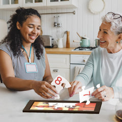 Keeping Busy memory-boosting games; support cognitive and motor skills in dementia care.