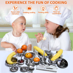 KEJIH mini-kitchen-utensils-set for small hands and easy storage.