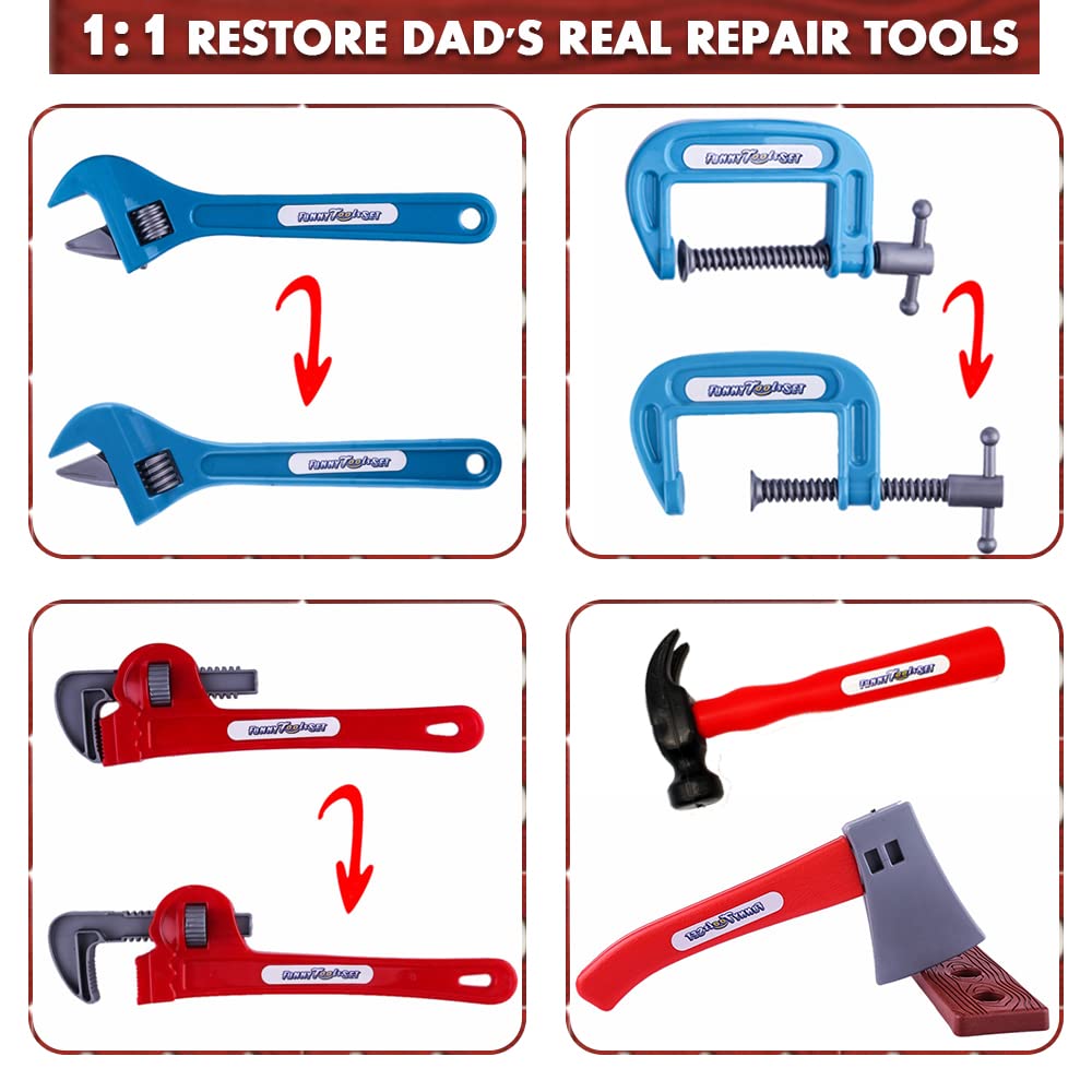 KEJIH safe edge design keeps little builders unhurt during pretend repairs