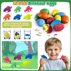 KELENO dinosaur stamps tattoos and bracelets for creative dress-up.
