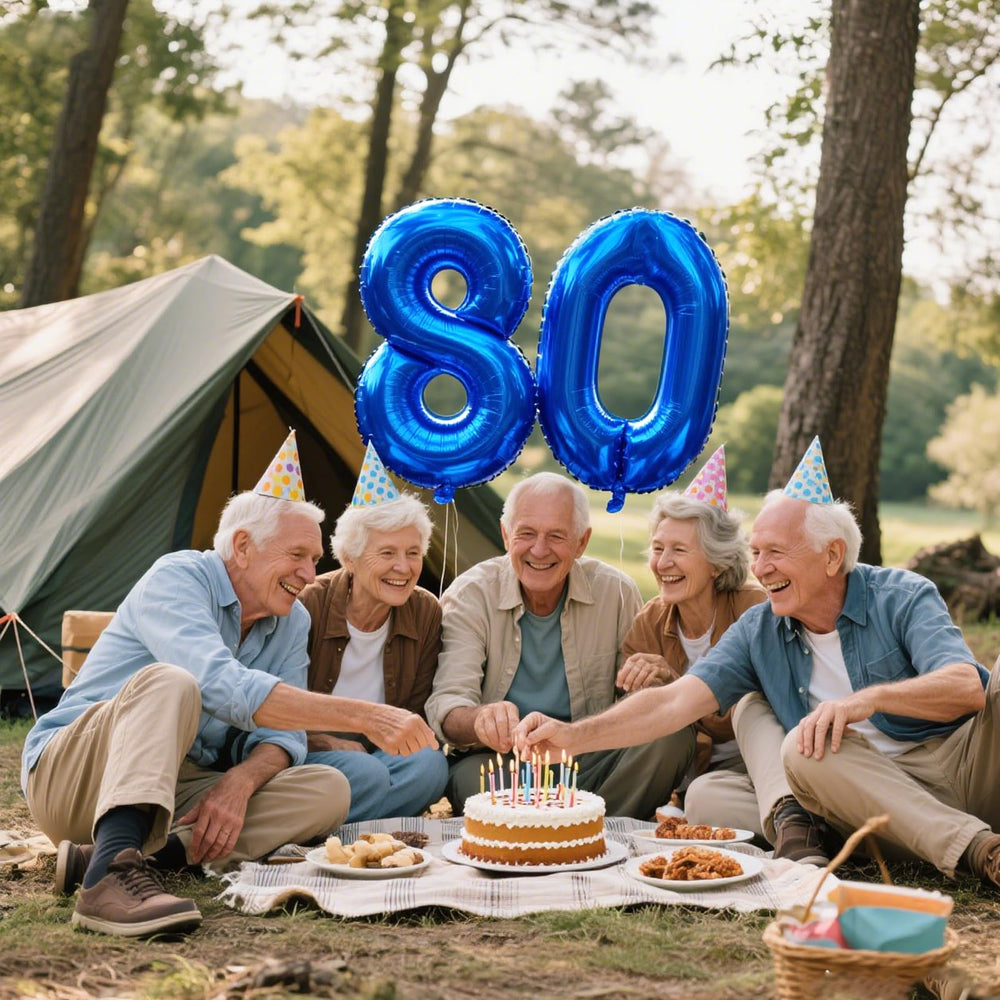 Kelfuoya 40-inch digital 80-balloon with easy inflation