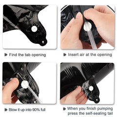 Kelfuoya 40-inch gold number balloon adds an elegant photo backdrop.