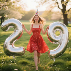 Kelfuoya 40-inch number balloon 29 perfect for weddings and celebrations