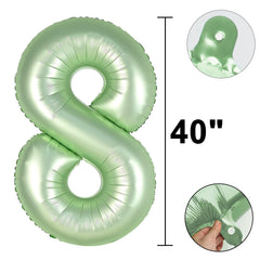 Kelfuoya 40-inch foil balloon is easy to inflate and seal for long display.