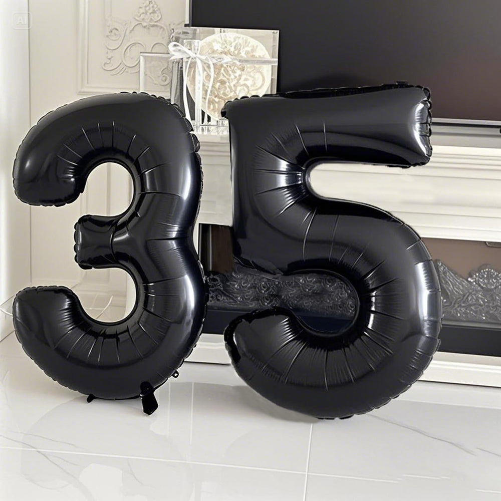 Kelfuoya multi-color number balloons to match any party theme.
