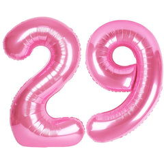 Kelfuoya 40-inch pink 29-number balloon for striking party photos