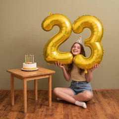 Kelfuoya giant 40-inch number 3 balloon creates dramatic event visuals