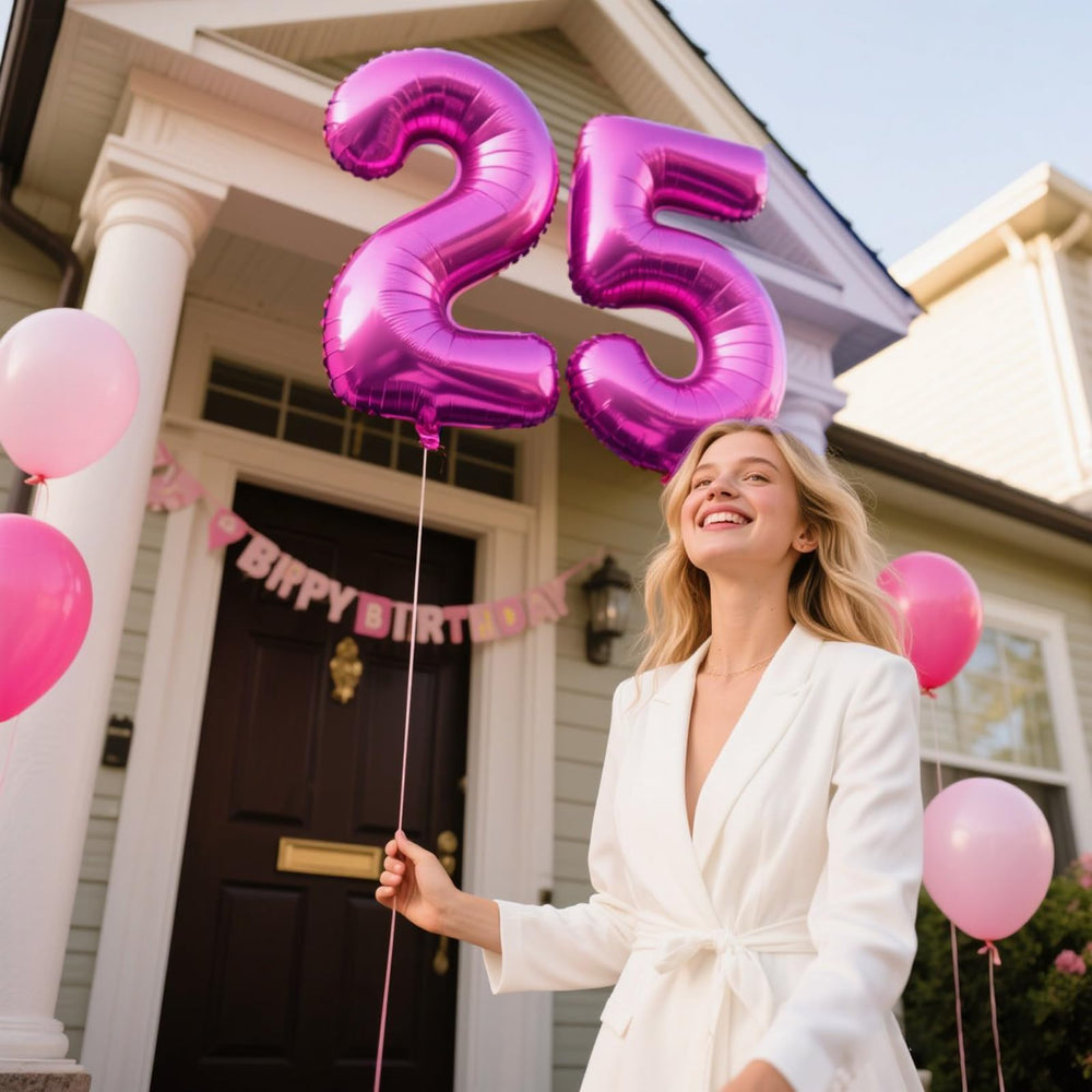 Kelfuoya 40-inch balloons are easy to inflate and seal for quick setup.