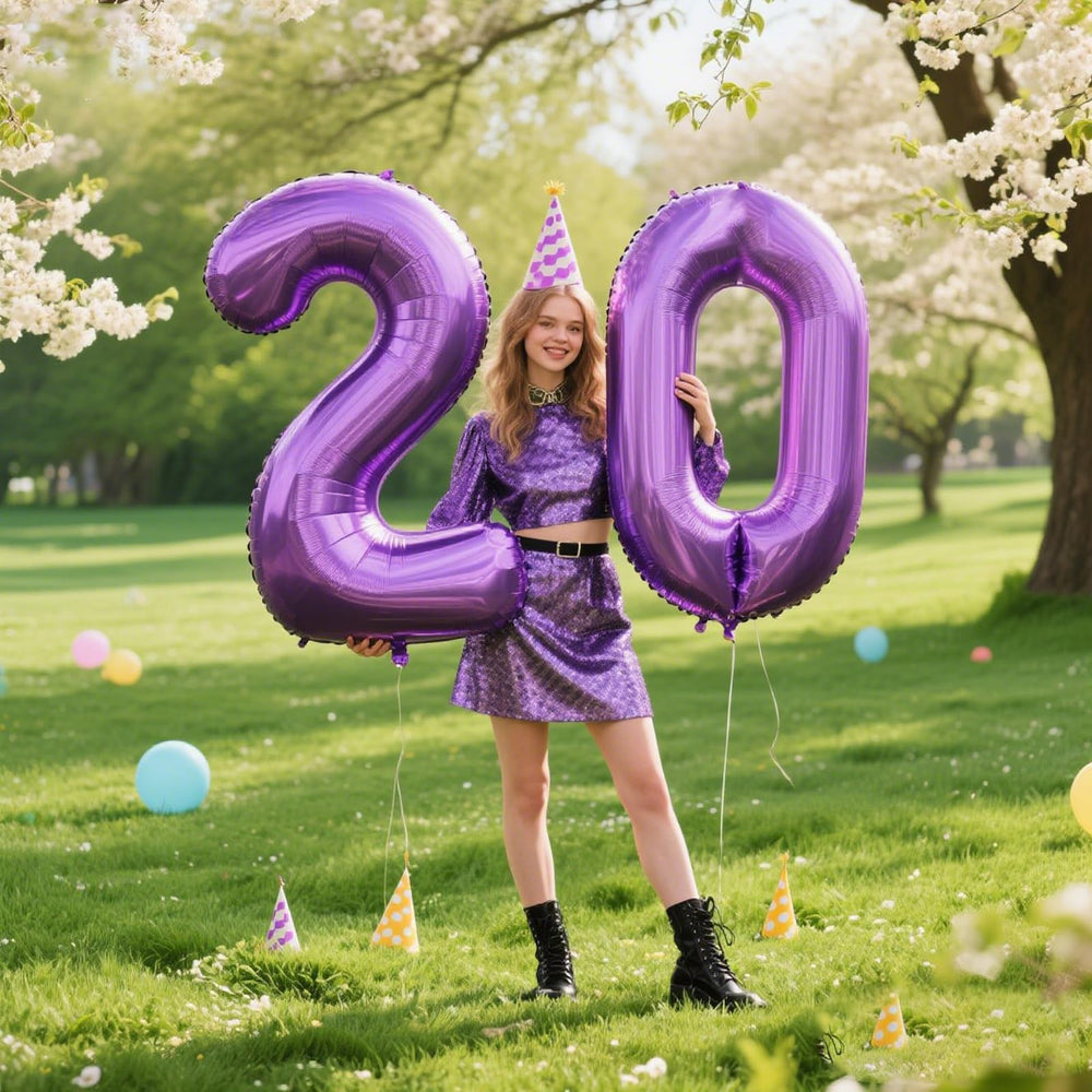 Kelfuoya birthday setup featuring number 0 balloon enhances party decor.