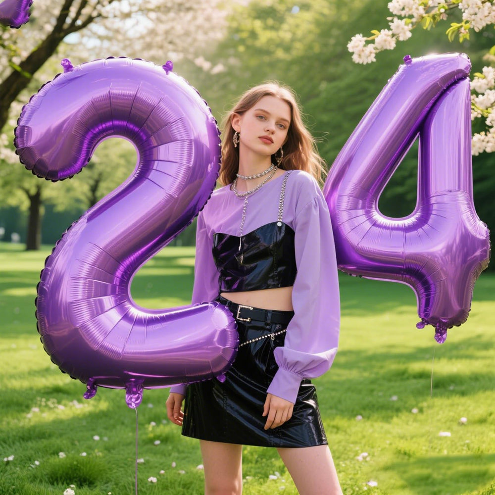 Kelfuoya number 4 balloon suitable for weddings and anniversaries