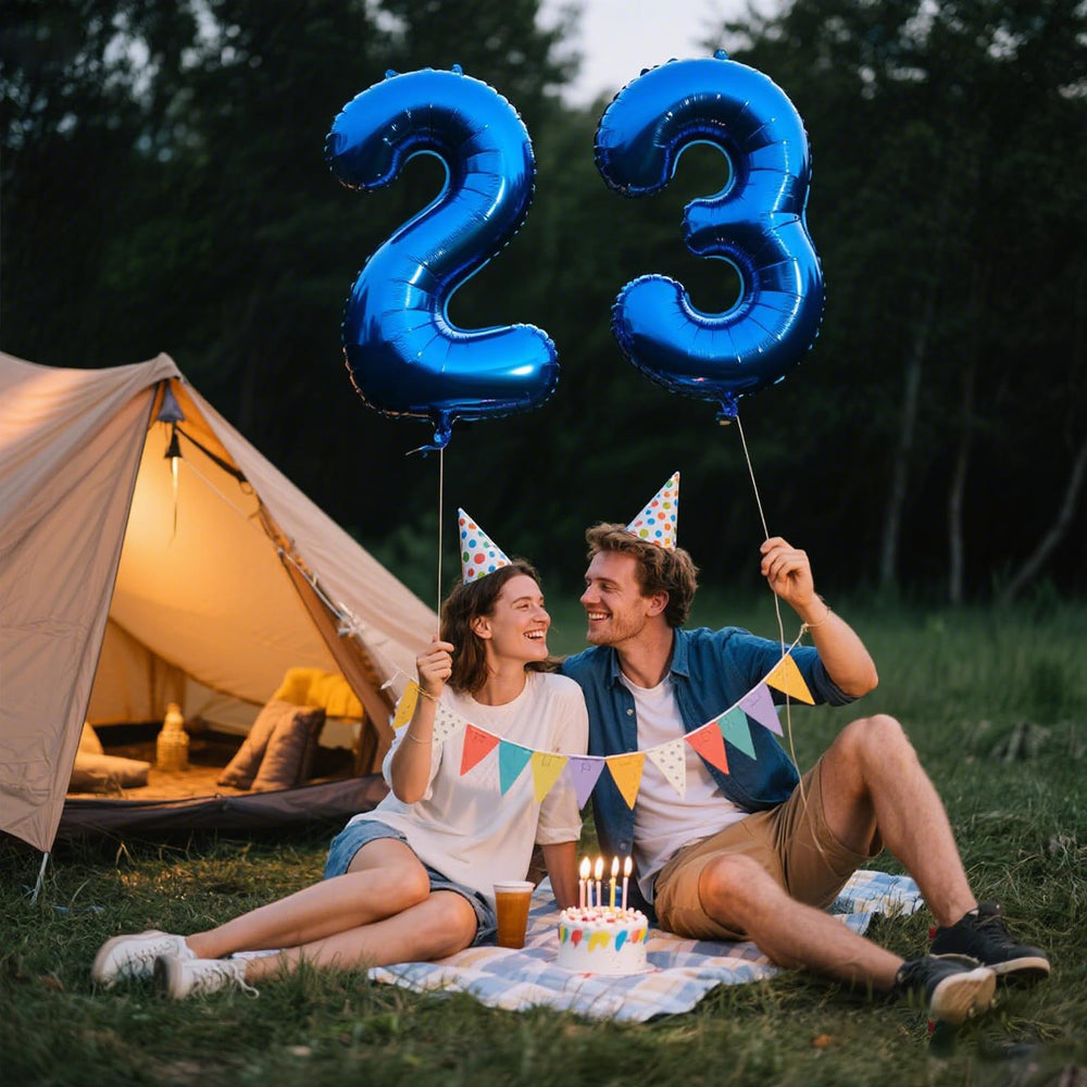 Kelfuoya number balloon collection offers versatile 40-inch options for events.