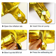 Kelfuoya durable Mylar foil balloon designed for stable indoor display.