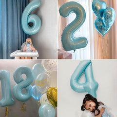 Kelfuoya photo backdrop setup with balloon accents