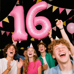 Kelfuoya pink number 16 color options to match any party theme
