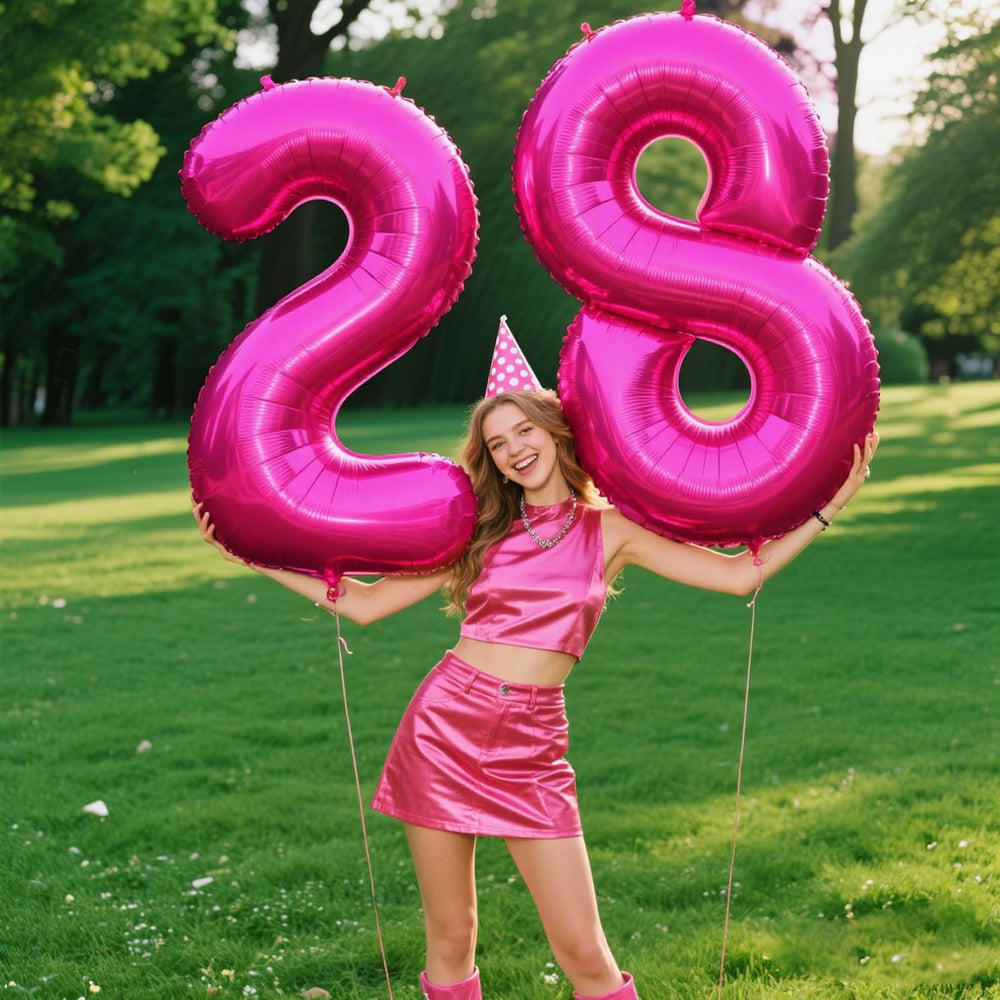 Kelfuoya number 8 balloon, 40-inch foil, versatile for parties, weddings, and anniversaries.
