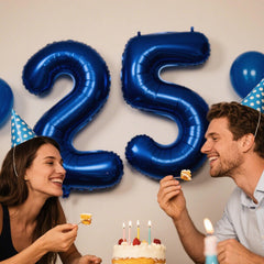 Kelfuoya self-sealing 40-inch number 25 balloon simplifies setup