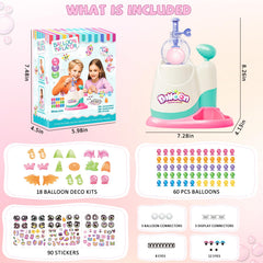 kenvc DIY Balloon Animal Kit colorful decoration accessories for creative looks.