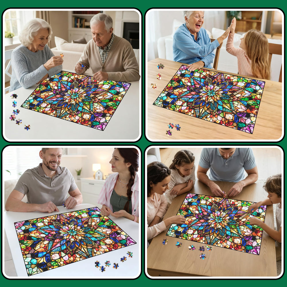 Kepovin 1000-piece puzzle kit designed for mindful, focused play.