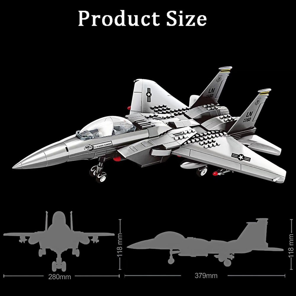 KERHENE F-15 Eagle safe ABS material for children and adults.