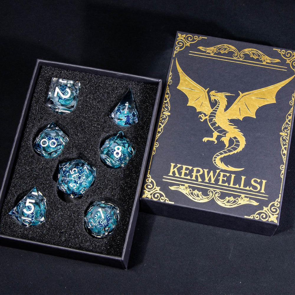 KERWELLSI blue D20 die, premium aesthetics and tactile precision
