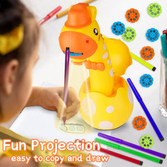 KETIEE drawing projector erasable board—reusable surface for quick practice