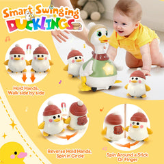 KETIEE Mama Duck lullaby light creates a soothing bedtime ambiance.