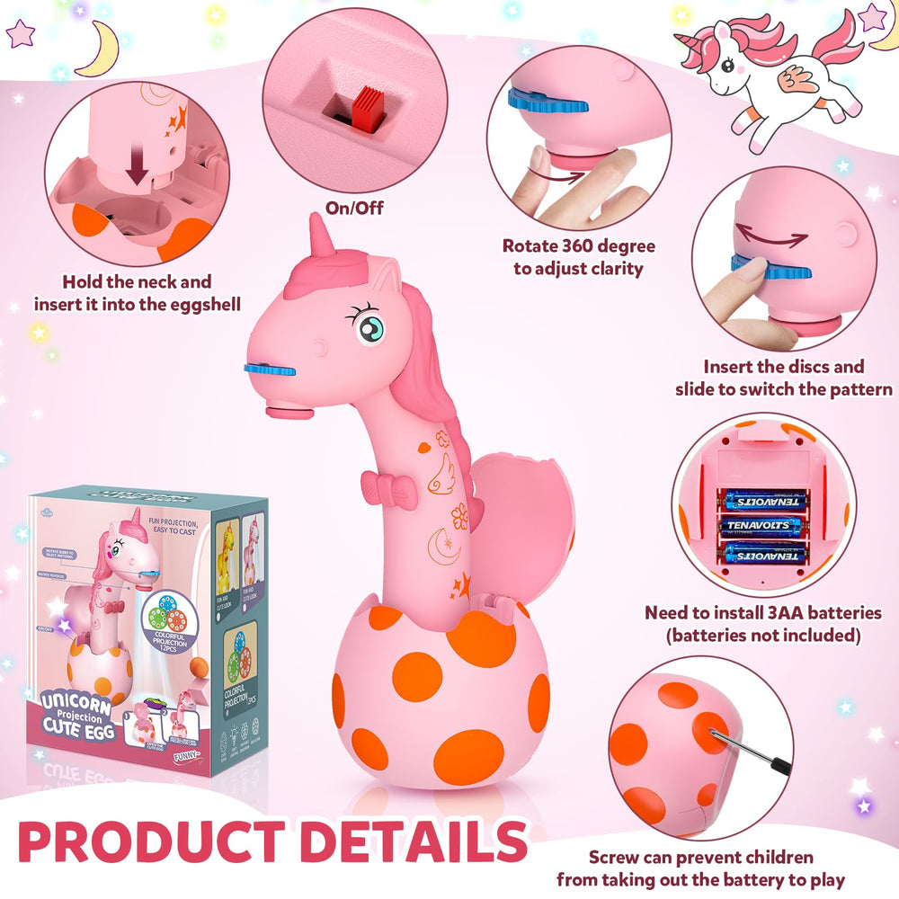 KETIEE Unicorn drawing kit with soft light and safe materials
