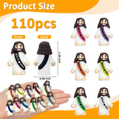 Keway Jesus loves you 3D printed figurine with durable pocket size