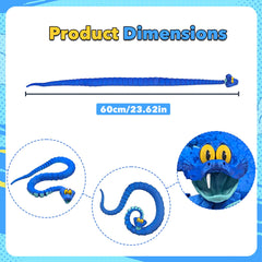 Kexueguan durable plastic serpent statue suitable for long-lasting decor.