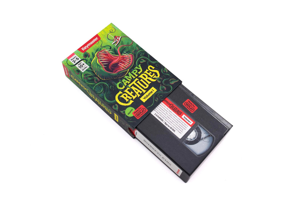 Keymaster Games Campy Creatures Vol. 1 mummy illustration fuels spooky fun at play