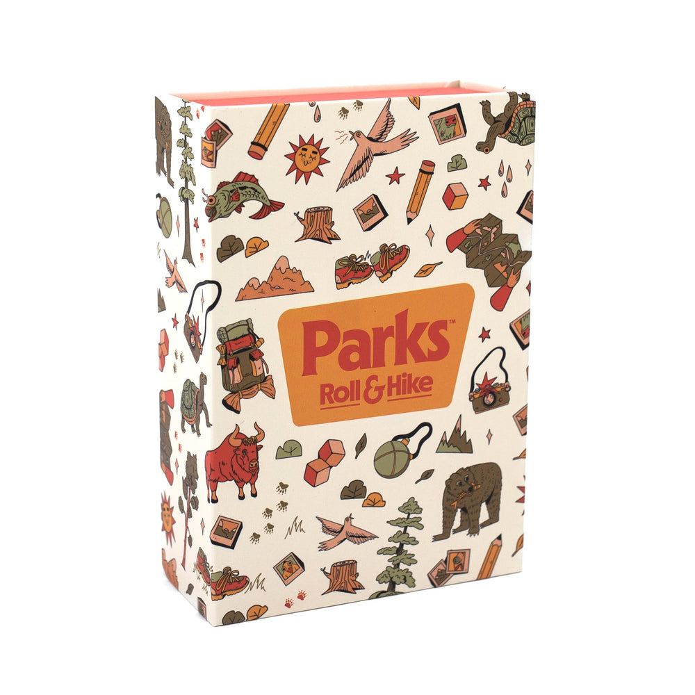Keymaster Games Parks Roll & Hike magnet box for compact travel storage