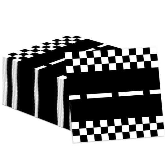 KFJBPB race car napkins 13x13 inches for sturdy party table use