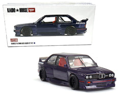 KHMG216 Kaido GT BMW M3 E30 purple front view highlights collectible detail for display