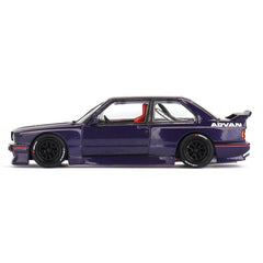 KHMG216 Kaido GT BMW M3 E30 purple interior details for display depth