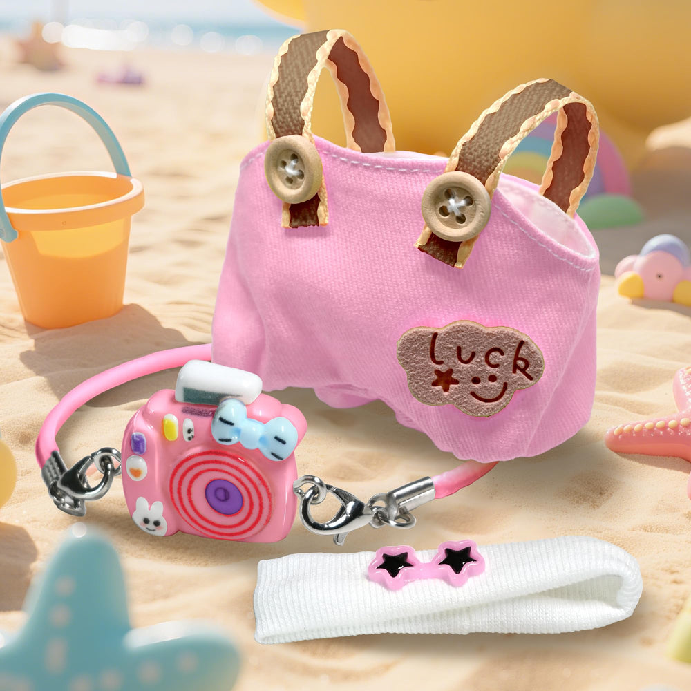 KHOXU 17cm doll clothes slip-on design for quick changes