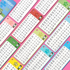 Includes dry erase markers and rings for reusable sessions.