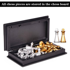 KICTERO travel chess setup ready to use anywhere, anytime.
