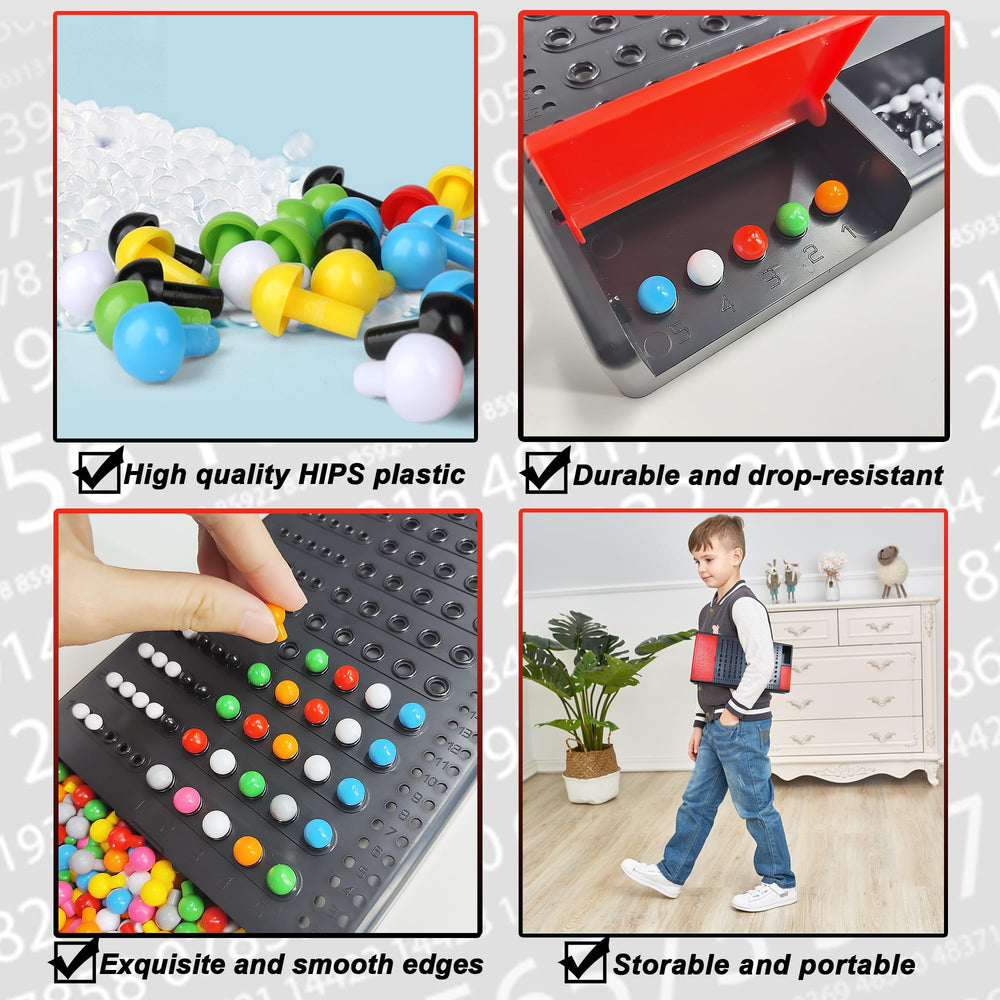 KIDAMI Code Breaker color code clues help sharpen deduction skills during play