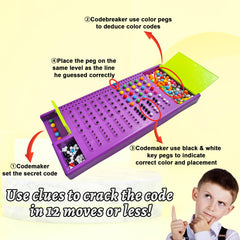 KIDAMI Code Breaker two players compete in a brain puzzle