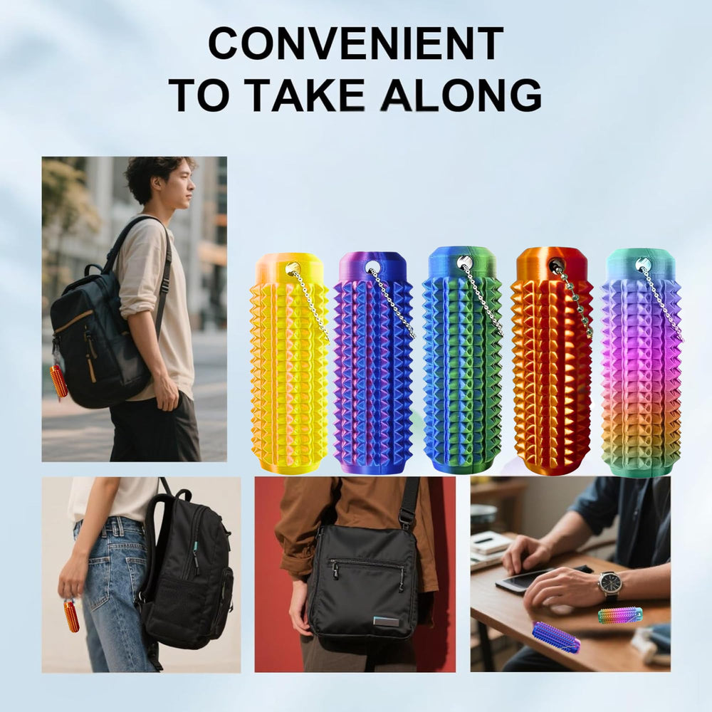 KIDATOY compact keyring fidget collection ready to travel