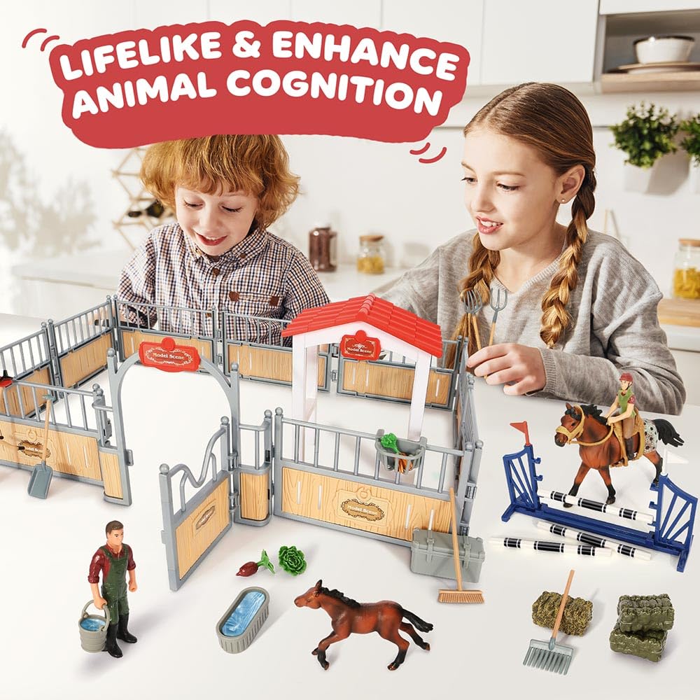 KIDBEST Rider figurine helps kids act out lessons and practice storytelling.