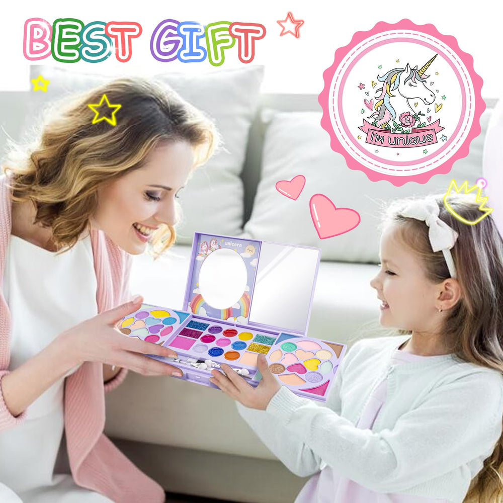 KIDCHEER travel beauty set fits easily for stylish play anywhere.